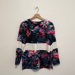 French Connection Abstract Floral Top